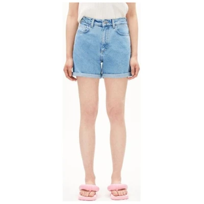 ARMEDANGELS SHEAARI - Damen Jeans Shorts aus Hanf-Mix
