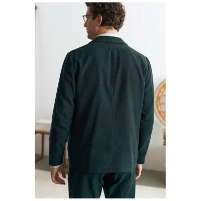 About Companions Entspannter Blazer ENVER aus bio-zertifiziertem Baumwollflanell