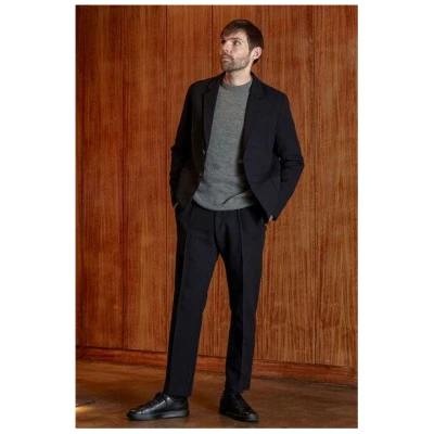 About Companions Entspannter Blazer ENVER aus strukturierter Bio-Baumwolle