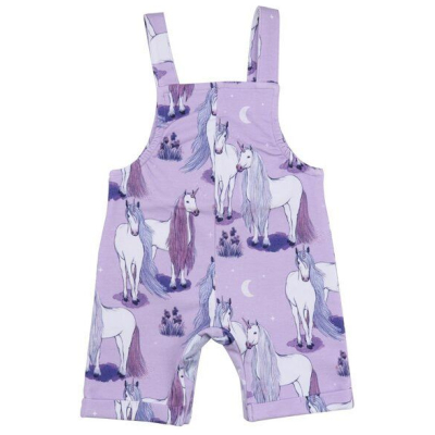 Baby-Strampler bio Baumwolle Walkiddy lila, 95% Baumwolle, GOTS-zertifiziert, ärmellos, umweltfreundlich, komfortabel, nachhaltige Mode, Unicornland Design.