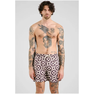 Badeshorts Sandhamn Mosaic Star Lila