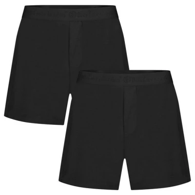 Bamboo Basics Weite Herren Boxershorts KAY aus Bambusviskose / Biobaumwolle (2er Pack)