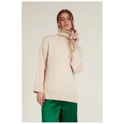Basic Apparel Rollkragenpullover Winie aus Bio-Baumwolle