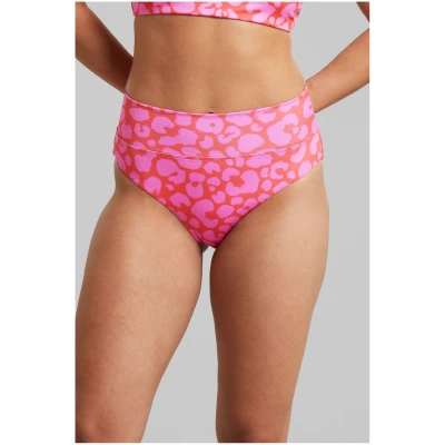 Bikini Bottom Slite Painted Leopard