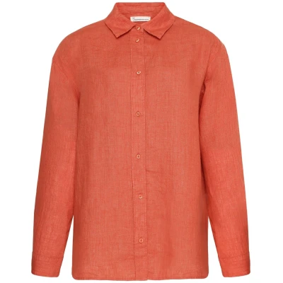 Bluse Loose Leinen