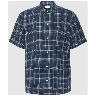 Box Fit Seersucker Short Sleeved Shirt