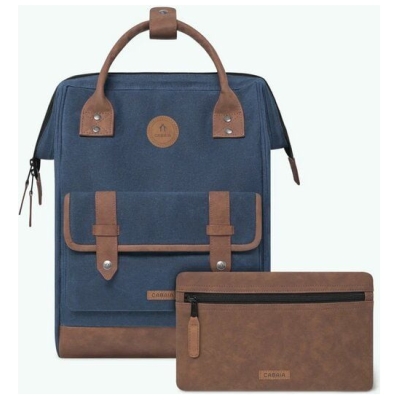 Cabaïa Rucksack Adventurer Medium aus veganem Leder - 23 Liter