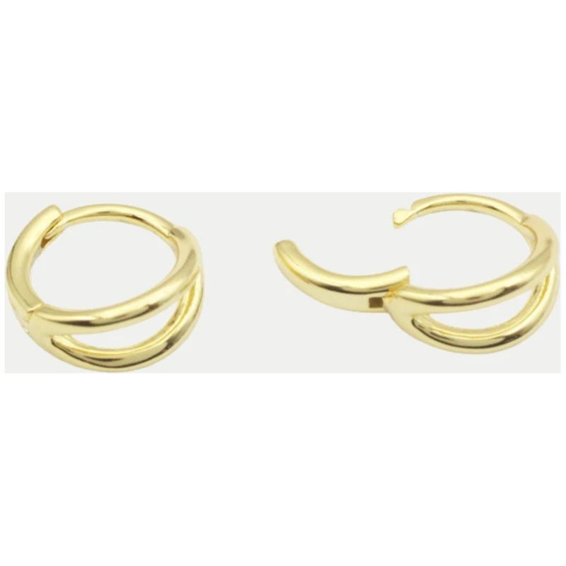 Creole Hinged Hoop Double