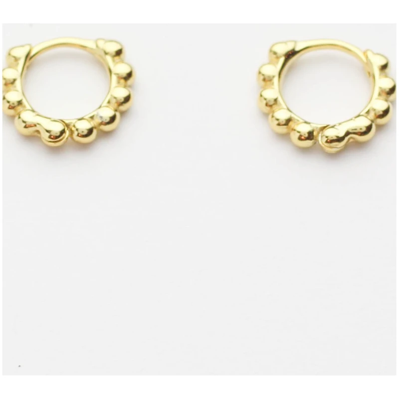 Creole Medium Pearls Gold