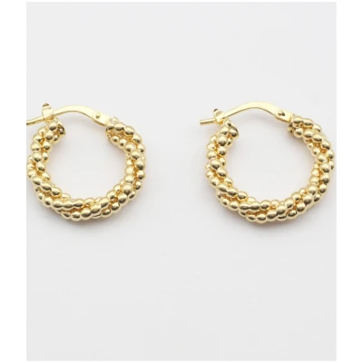 Creole Twisted Dots Gold