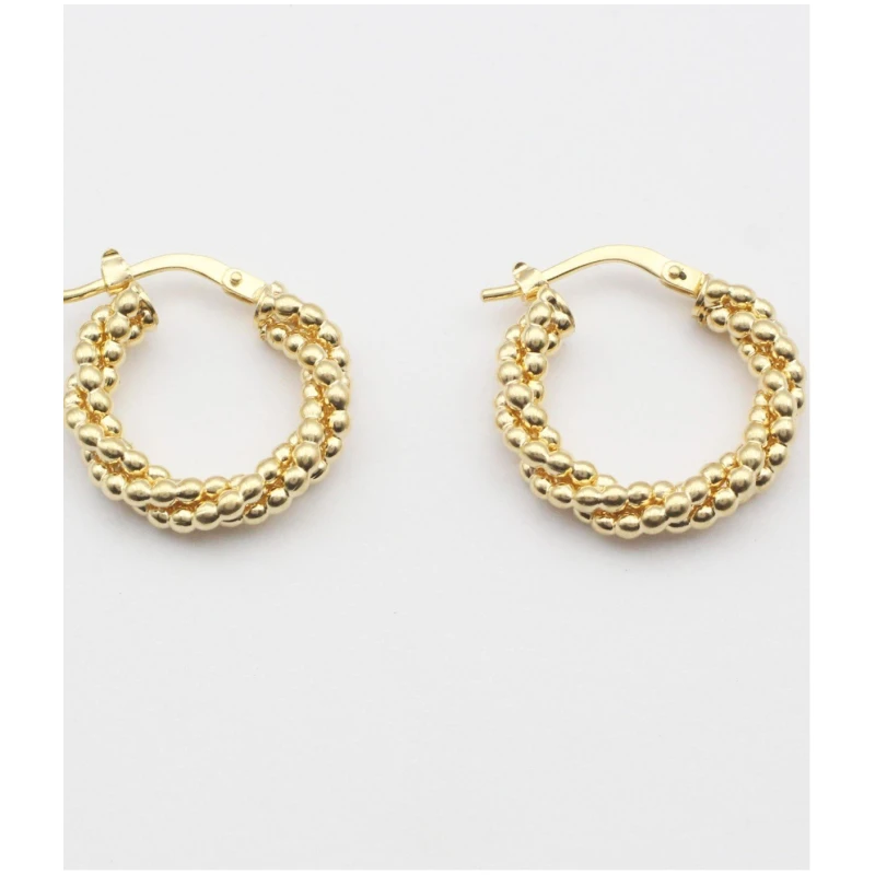 Creole Twisted Dots Gold