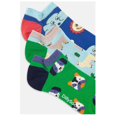 DillySocks AG Sneakersocken "Short Fluffy Weather"