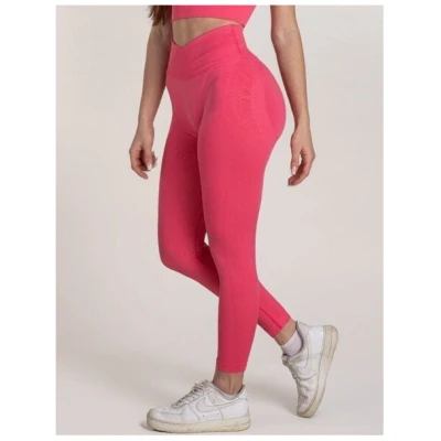 Empire Embodied Sportswear Compressive High-Rise Leggings Sporthose Fitnesshose, pink - aus recyceltem Polyester