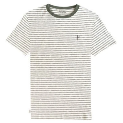 FUXBAU Männer fux Merida T-Shirt - beige grünmeliert