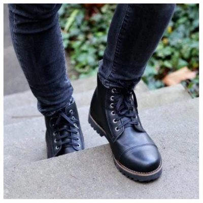 Fairticken Vegane gefütterte Unisex Boots PERAL