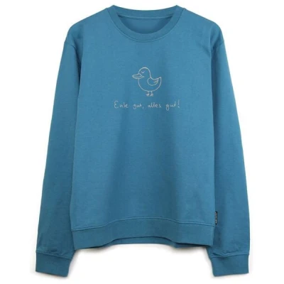 GARY MASH Sweatshirt Ente gut, alles gut! aus Biobaumwolle