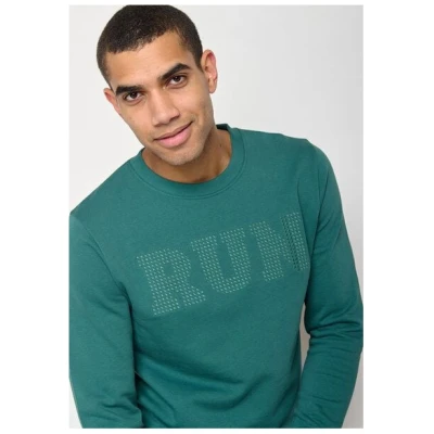 GREENBOMB Lifestyle Run Wild - Bequemes Sweatshirt aus Bio-Baumwolle / hochwertiger Print / GOTS / Fair & Vegan