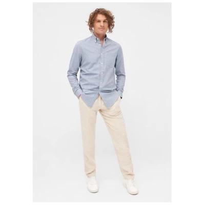 Givn Berlin Herren Leinenhose mit elastischem Bund Modell: Eric