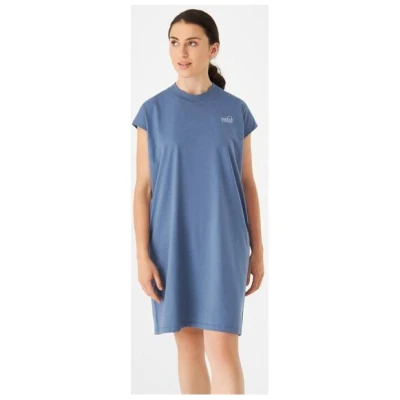 Givn Berlin Jerseykleid GBCAITY (SeaSun) relaxed Fit aus Bio-Baumwolle - Steel Blue
