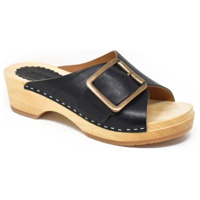 Grünbein Shoes Grünbein Holzclog-Pantolette Banu