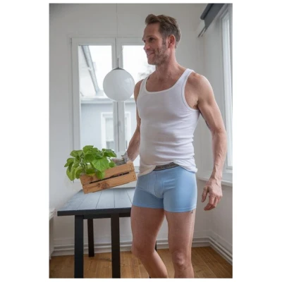 Haasis Bodywear Herren Unterhemd Feinripp 5er Pack