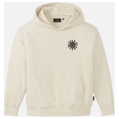 Herren Hoodie aus Bio-Baumwolle (recycled) Mix - OLIVE SUN SMILE - recolution