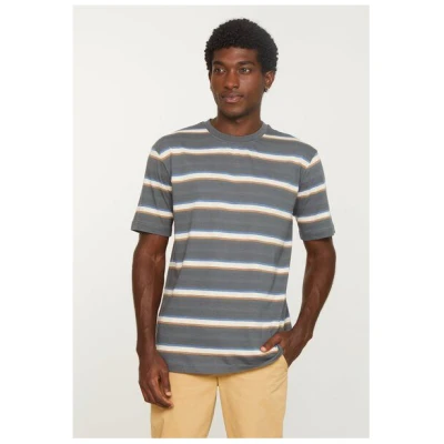 Herren Streifen T-Shirt aus Bio-Baumwolle - EPAZOTE STRIPES - recolution