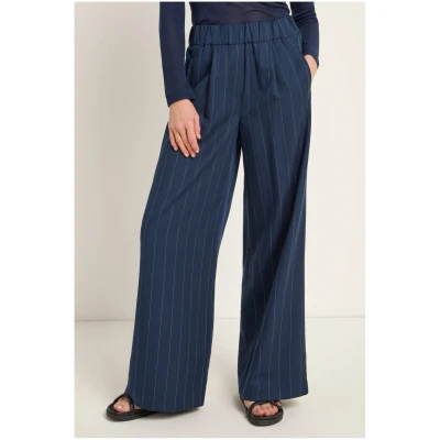 Hose Nadelstreifen Blau