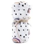 Hutch&Putch Mulltuch Bio Baumwolle · Regenbogen