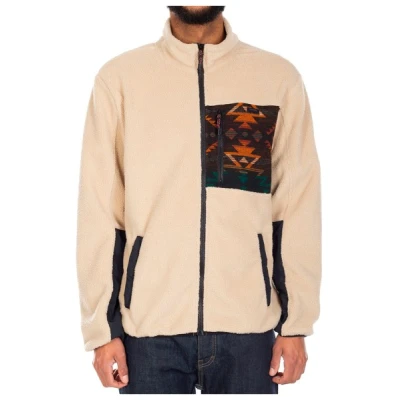 Iriedaily - Wonderer Track Jacket - Fleecejacke Gr XXL beige