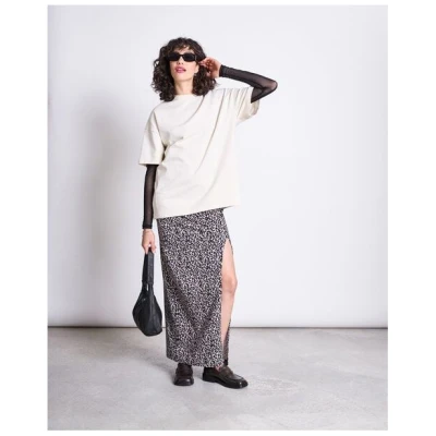 JAN N JUNE MAXI ROCK LUSTA LEO PRINT GOTS