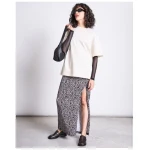 JAN N JUNE MAXI ROCK LUSTA LEO PRINT GOTS
