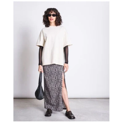 JAN N JUNE MAXI ROCK LUSTA LEO PRINT GOTS