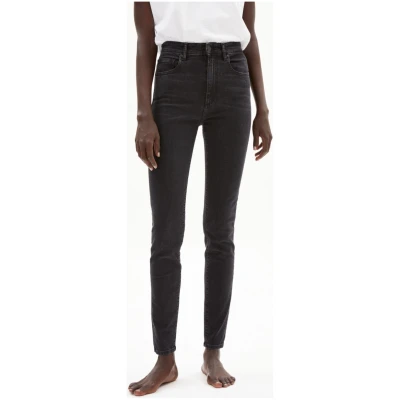 Jeans Ingaa Washed Down Black