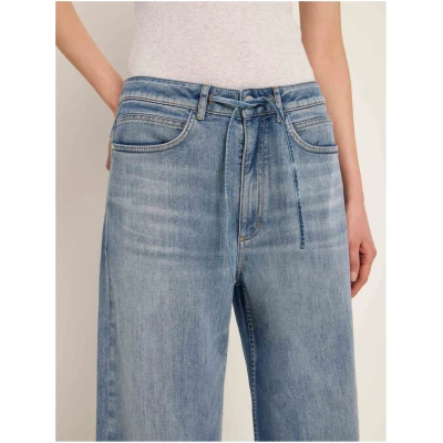 Jeans mit extra weitem Bein (GOTS)