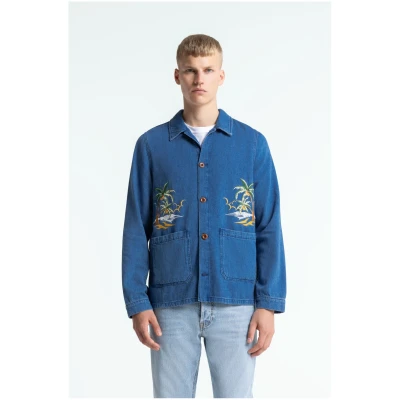 Jeansjacke Duncan Blau