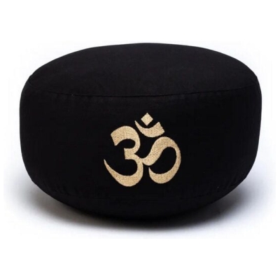 Just Be Meditationskissen OM Symbol in Gold