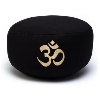 Just Be Meditationskissen OM Symbol in Gold