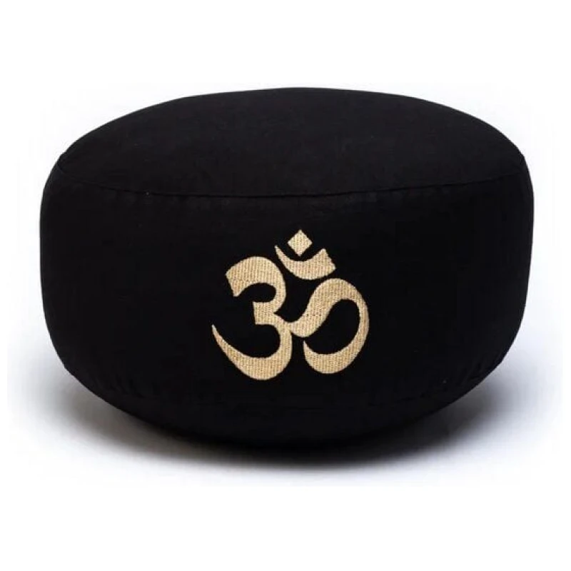 Just Be Meditationskissen OM Symbol in Gold