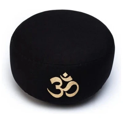 Just Be Meditationskissen OM Symbol in Gold