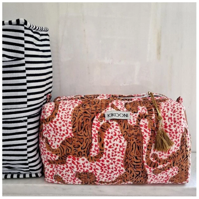 KIKOONI Kosmetiktasche "Leopard"