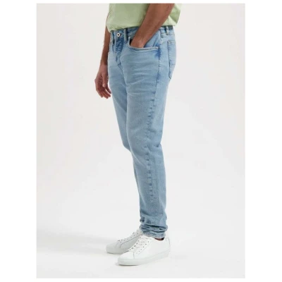 KUYICHI Herren Jeans Jim Regular Slim Vintage Blue Bio-Baumwolle/rec. Baumwolle