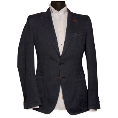Kansas City Anzug-Sakko Navy Vegan
