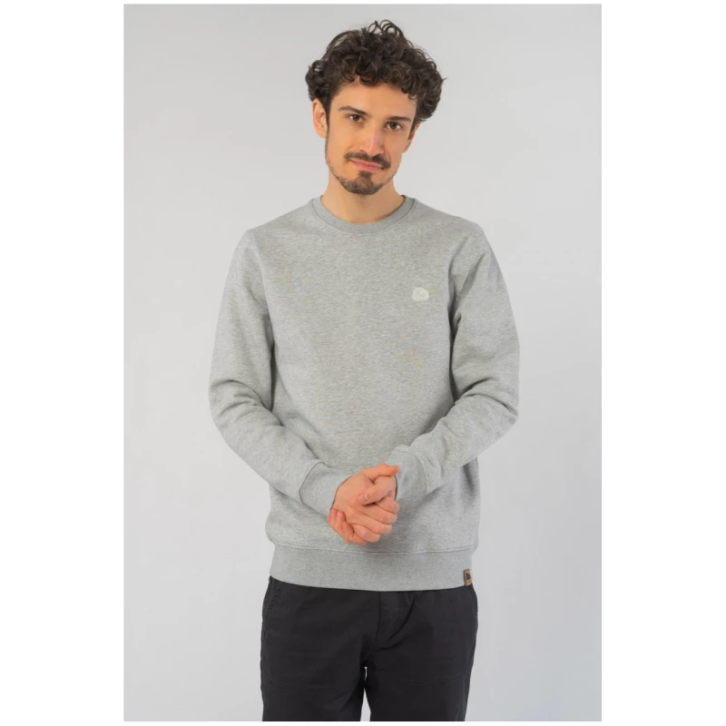 Klassisches Sweatshirt Crew Neck, Baumwolle, Recycled