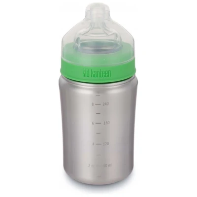 Klean Kanteen - Kid's Baby Bottle - Trinkflasche Gr 267 ml grau