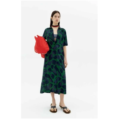 Kleid Gianna Leaf Grün