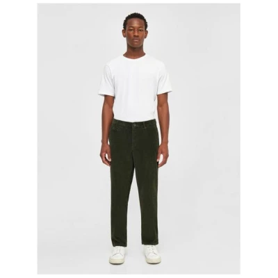 KnowledgeCotton Apparel Cord Hose - Chuck 8 Wales Corduroy Chinos - GOTS/Vegan