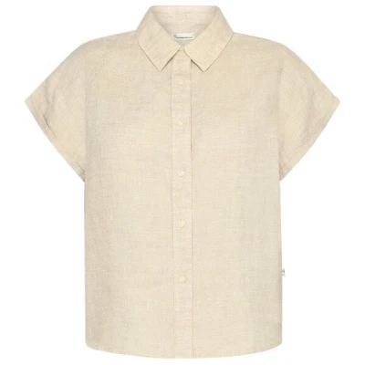 KnowledgeCotton Apparel Leinen-Bluse ASTER Yarndyed