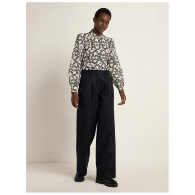 LANIUS Marlenehose aus TENCEL Lyocell und Bio-Baumwolle