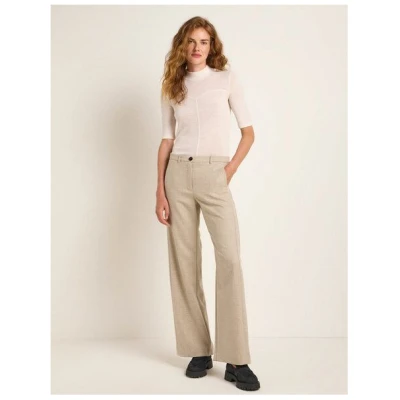 LANIUS Marlenehose aus reiner Bio-Schurwolle